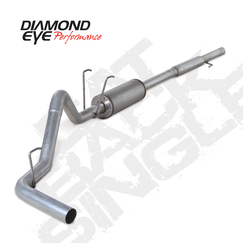 Dodge 1500 Performance Exhaust - Diamond Eye Performance - Cat Back Single - `06-`08